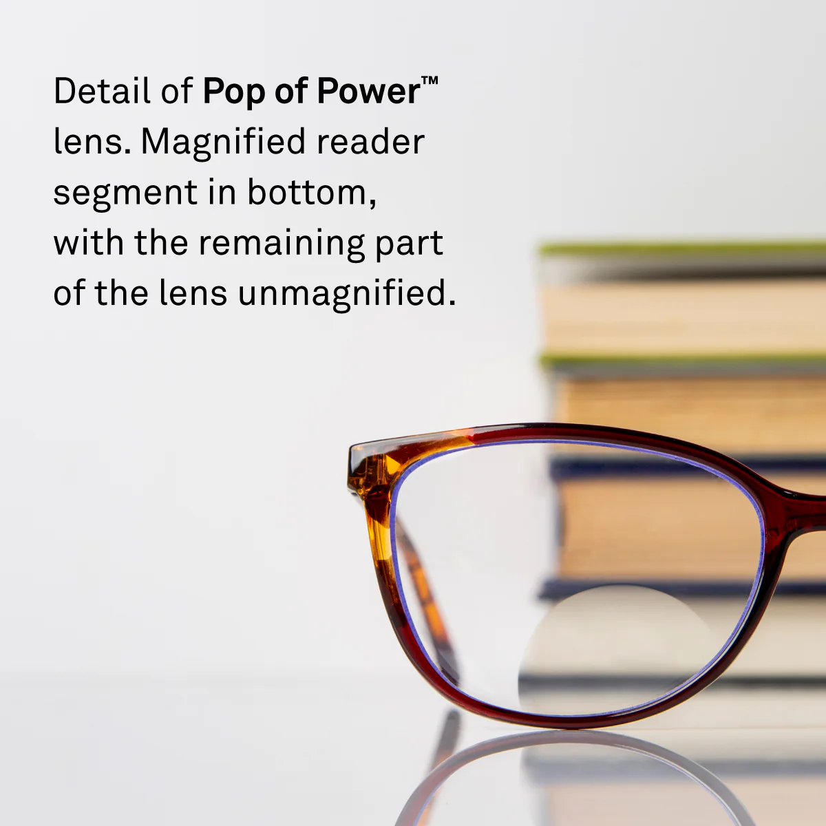 Austin Pop of Power™ Bifocal Style Blue Light Readers
